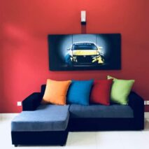 Car Wall Decor Crystal Decor