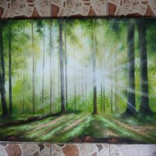 Forest Wall Decor Crystal Decor